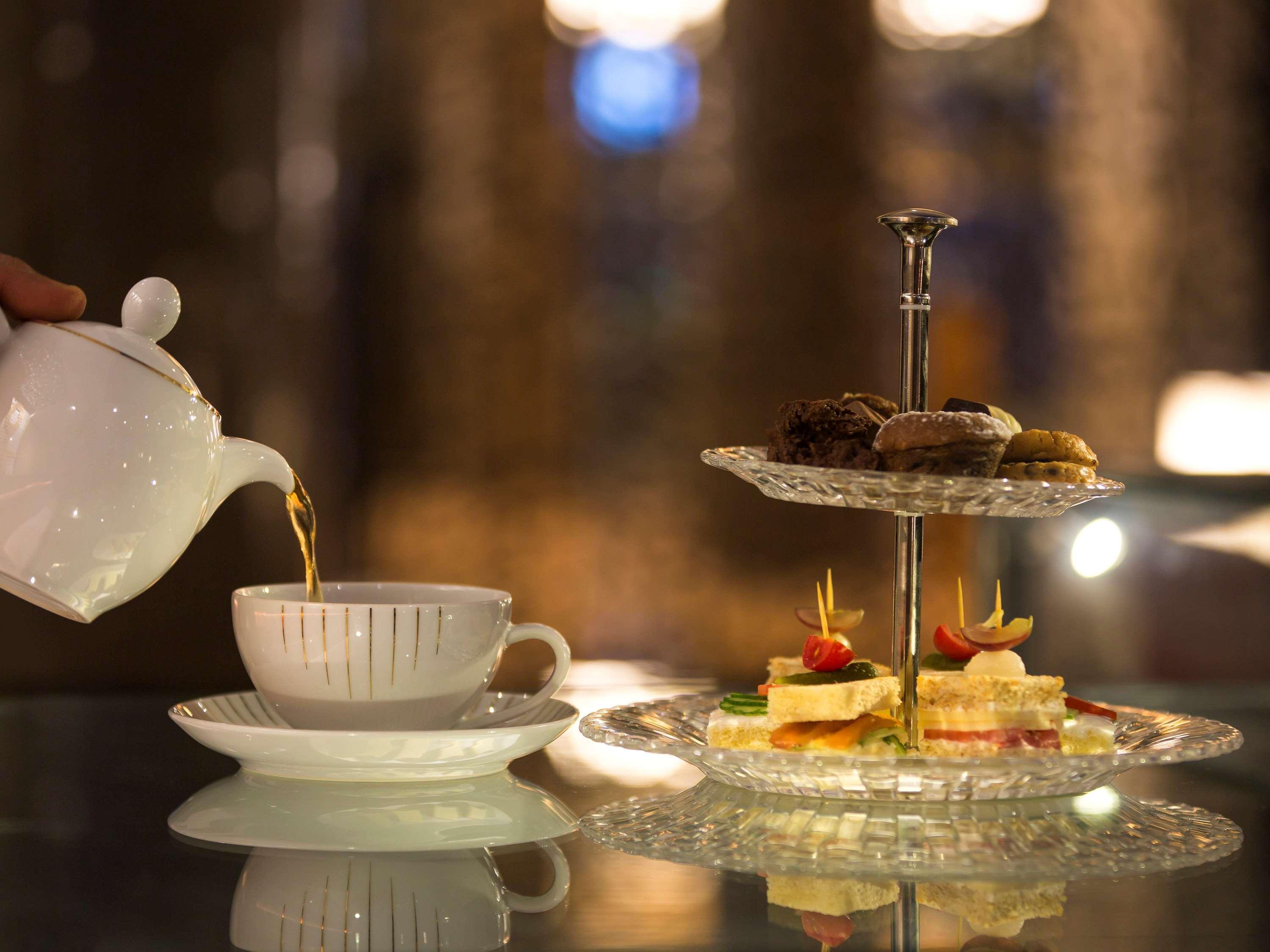 Moevenpick Hotel Du Lac Tunis Zewnętrze zdjęcie Afternoon tea